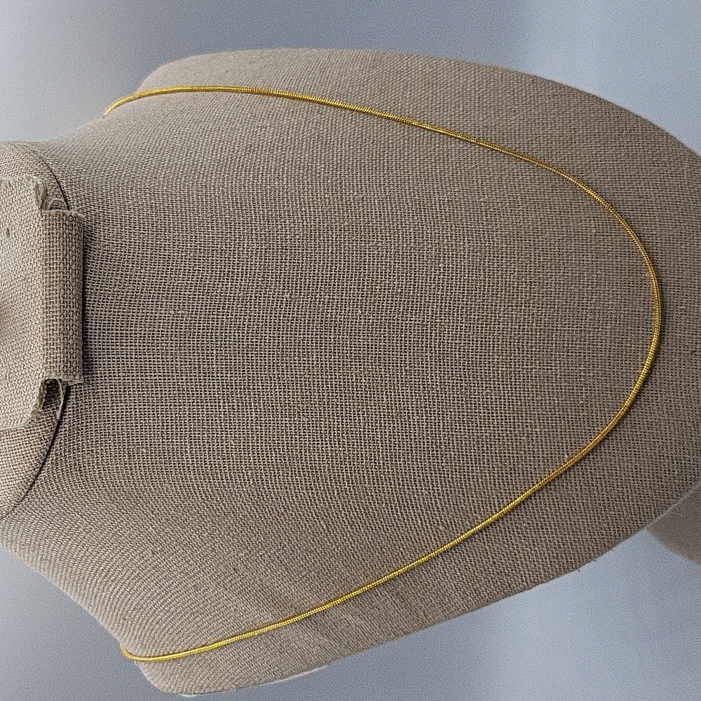 20" 18k Gold Plated Necklace Chain
